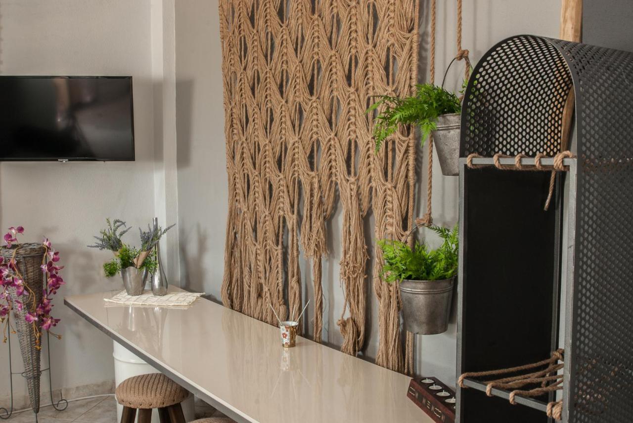 Olybos Suite Leptokaryá Ngoại thất bức ảnh