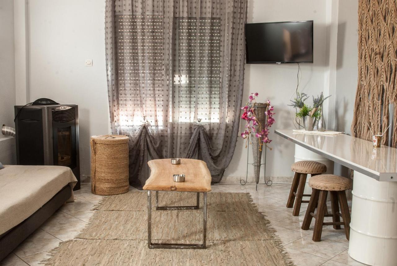 Olybos Suite Leptokaryá Ngoại thất bức ảnh