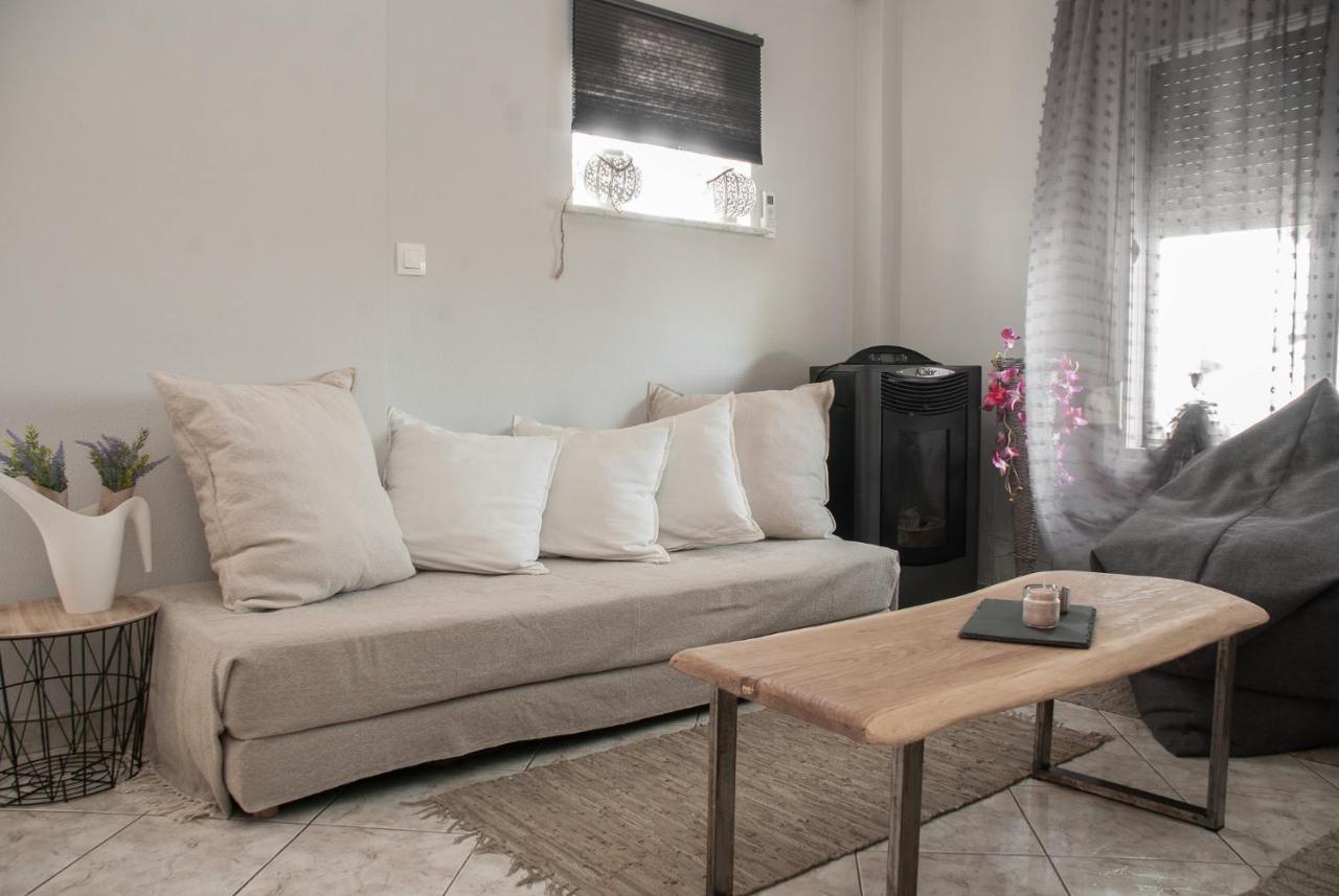 Olybos Suite Leptokaryá Ngoại thất bức ảnh